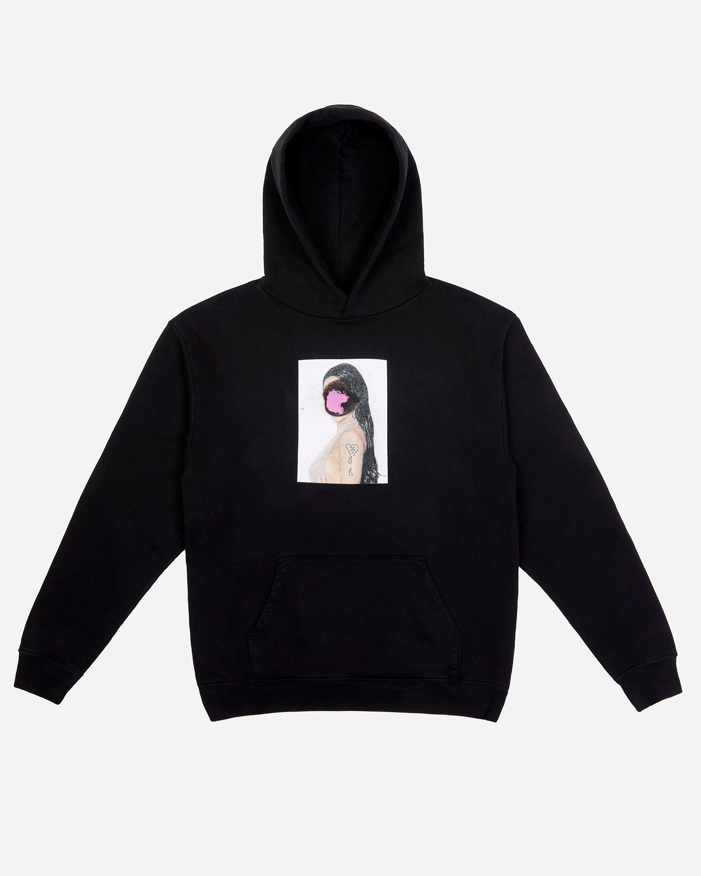 La Fama R Black Hoodie