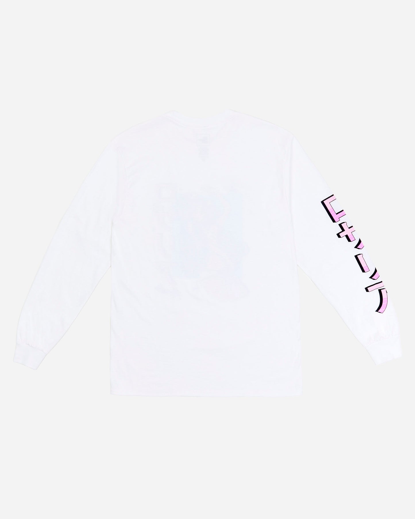 Character White Long Sleeve Tee