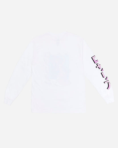 Character White Long Sleeve Tee